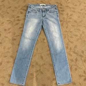 Abercrombie and Fitch jeans straight leg size 29 X 33 inseam 8R womans